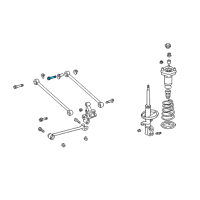 OEM Lexus RX300 Bolt, W/Washer Diagram - 90119-12126