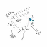 OEM Buick LaCrosse Link Asm-Rear Side Door Check Diagram - 22791911