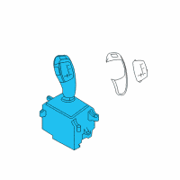 OEM 2018 BMW 330i GT xDrive GEAR SELECTOR SWITCH, SPORT Diagram - 61-31-7-950-384