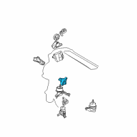 OEM Toyota Highlander Insulator Mount Bracket Diagram - 12315-28010