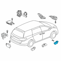 OEM 2021 Honda Odyssey Sensor Assy., Side Impact Diagram - 77970-THR-A01