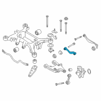 OEM 2010 BMW 750Li xDrive Left Wishbone Diagram - 33-32-6-782-131