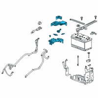 OEM 2019 Chevrolet Blazer Fuse & Relay Box Diagram - 84516215
