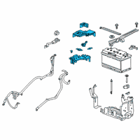 OEM GMC Acadia Fuse & Relay Box Diagram - 84516215