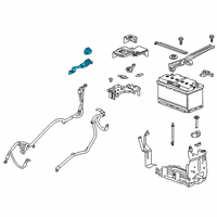 OEM GMC Acadia Positive Cable Diagram - 84681646