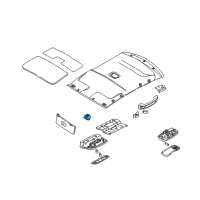 OEM Kia Spectra Adapter-Center Diagram - 0K30A6926105