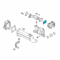 OEM EGR Tube Gasket Diagram - 14722-EZ40A