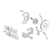 OEM 2014 Honda Ridgeline Bolt, Wheel (Rocknel Fastener) Diagram - 90113-SHJ-A02
