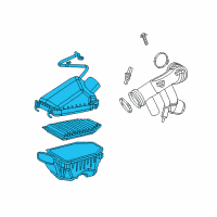 OEM 2013 Jeep Wrangler A/CLEANER Diagram - 4627063AD