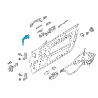 OEM 2019 Infiniti Q60 Cylinder Set-Door Lock, LH Diagram - H0601-5CH0A