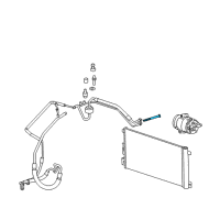 OEM Saturn Aura Return Line Screen Diagram - 52494593
