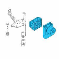 OEM 2003 BMW 325xi Dsc Hydraulic Unit Diagram - 34-51-6-762-114