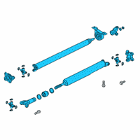 OEM Ford Ranger Drive Shaft Diagram - KB3Z-4R602-B