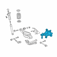 OEM 2022 Lexus NX350 Carrier Sub-Assembly, RR Diagram - 42304-42090