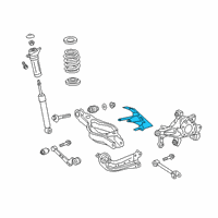 OEM 2022 Toyota Venza Cover Diagram - 48738-0R010