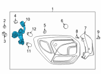 OEM Buick Socket & Wire Diagram - 42713199