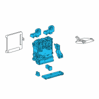 OEM Lexus NX300 Block Assembly, Instrument Diagram - 82730-78011