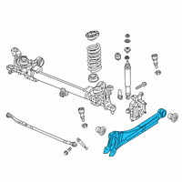 OEM 2019 Ram 3500 Arm-Lower Control Diagram - 68377468AD