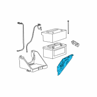 OEM 2000 Ford Excursion Support Brace Diagram - F81Z-10769-B