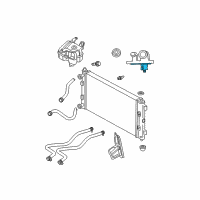OEM Chrysler Sebring THRMOSTAT Diagram - 5278144AB