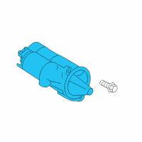 OEM Hyundai Tucson Starter Assembly Diagram - 36100-2E121