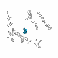 OEM 2002 Nissan Maxima Spindle-KNUCKLE, RH Diagram - 40014-5Y700