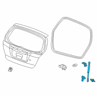 OEM Honda O/Stay Set R, T/Ga Diagram - 04741-TK6-010