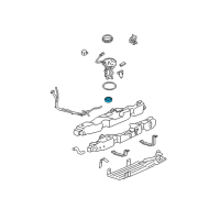 OEM 2004 Ford Explorer Sport Trac Fuel Sender Unit Gasket Diagram - 1L2Z-9417-AA