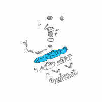 OEM Lincoln Aviator Fuel Tank Diagram - 3L2Z-9002-AA