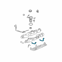 OEM 2004 Lincoln Aviator Strap Diagram - 1L2Z-9054-CA