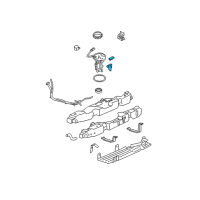 OEM 2004 Ford Explorer Fuel Gauge Sending Unit Diagram - 1L2Z-9A299-DB