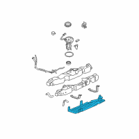 OEM 2002 Mercury Mountaineer Skid Plate Diagram - 1L2Z-9A147-AD