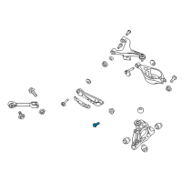 OEM Nissan GT-R Bolt-Fix, Link Diagram - 55080-AG00C