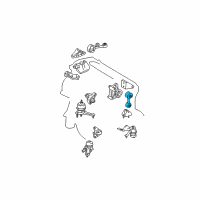 OEM 2002 Toyota Camry Lateral Rod Diagram - 12364-0H010