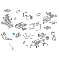 OEM Chevrolet Sonic Expansion Valve Diagram - 95072672