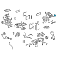 OEM 2016 Chevrolet Trax Actuator Diagram - 95017988