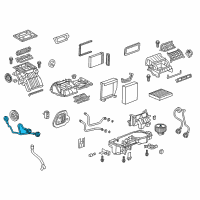 OEM Chevrolet Trax Actuator Diagram - 95476707