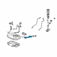 OEM Honda S2000 Pipe, Fuel Filler Diagram - 17660-S2A-A31