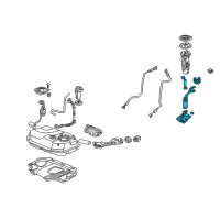 OEM 2000 Honda S2000 Pump Set, Fuel Diagram - 17040-S2A-930