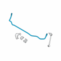 OEM BMW M3 Stabilizer, Rear Diagram - 33-55-2-283-655