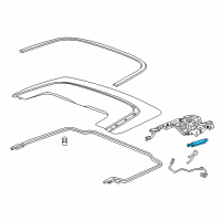 OEM 2021 Chevrolet Camaro Lift Cylinder Diagram - 84078061