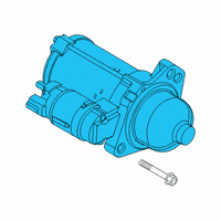 OEM 2019 Hyundai Accent Starter Assy Diagram - 36100-2M317