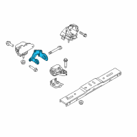 OEM 2017 Ford F-150 Mount Bracket Diagram - HL3Z-6030-B