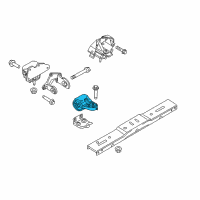 OEM 2017 Ford F-150 Mount Diagram - HL3Z-6038-B