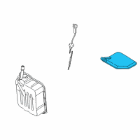 OEM Oil Level Gauge Diagram - 465803A250