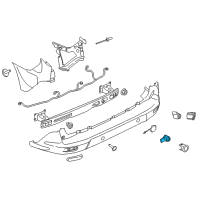 OEM 2015 Ford Transit Connect Park Sensor Diagram - GK2Z-15K859-A