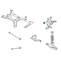 OEM 2010 Nissan Altima Bush Radius Diagram - 55148-ZX00B