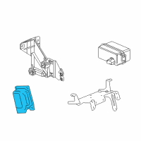 OEM Cadillac XLR Module Diagram - 25831582