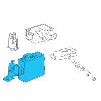 OEM Lexus LX570 Smart Computer Assembly Diagram - 89990-60471