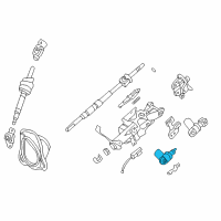 OEM 2004 Infiniti M45 Motor Assembly-TELESCOPIC Diagram - 48991-AR060